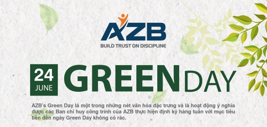 WHAT'S AT AZB'S GREEN DAY?